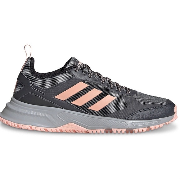 ADIDAS ROCKADIA TRAIL RUNNING SHOE SZ 9 PINK/GREY - Picture 4 of 12